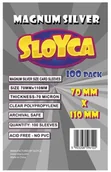 Akcesoria do gier planszowych - SLOYCA Koszulki Magnum Silver 70x110mm (100szt) - miniaturka - grafika 1