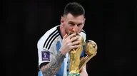 Podkładki pod mysz - PODKŁADKA POD MYSZ Z Nadrukiem 22x18 cm Lionel Messi Mundial Tekst Prezent - miniaturka - grafika 1
