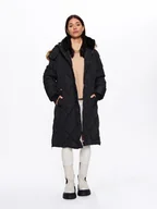 Kurtki damskie - CANADA weather gear Płaszcz zimowy w kolorze czarnym - miniaturka - grafika 1