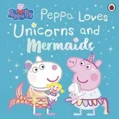 Baśnie, bajki, legendy - Peppa Pig: Peppa Loves Unicorns and Mermaids - miniaturka - grafika 1