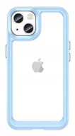 Etui i futerały do telefonów - Outer Space Case etui do iPhone 13 sztywny pokrowiec z żelową ramką niebieski - miniaturka - grafika 1
