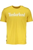 Koszulki męskie - TIMBERLAND ŻÓŁTY T-SHIRT MĘSKI Z KRÓTKIM RĘKAWEM - miniaturka - grafika 1