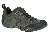 Buty sportowe męskie - Buty męskie Merrell Intercept J559595 skórzane 40 - miniaturka - grafika 1