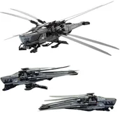 Klocki - Klocki Konstrukcyjne Diuna Royal Ornithopter Pudełko Helikopter 1369 Ele - miniaturka - grafika 1