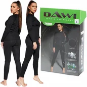 Spodnie narciarskie - BIELIZNA TERMOAKTYWNA DAMSKA OCIEPLANA KOSZULKA SPODNIE POLSKA KOMPLET L - miniaturka - grafika 1