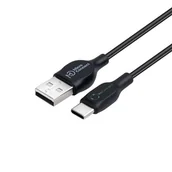 Kable komputerowe i do monitorów - Microconnect ECO-USB3.1CCHAR1B kabel USB USB 2.0 1 m USB A USB C Czarny - miniaturka - grafika 1