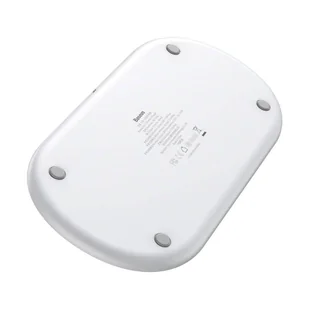 Baseus 3w1 ładowarka bezprzewodowa Qi do telefonu, Apple Watch i słuchawek AirPods 18W biały (WX3IN1-02) - Ładowarki do telefonów - miniaturka - grafika 5