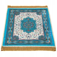 Kolczyki - Podkładka Dywanik Mata Bieżnik Mini Miękka Bambusowa Orientalna Z Frędzlami - miniaturka - grafika 1