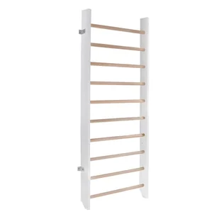 drabinka gimnastyczna klasyczna biała - drewno 210x80cm - Wyposażenie sportowe i gimnastyczne - miniaturka - grafika 1