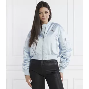 CALVIN KLEIN JEANS Kurtka bomber | Cropped Fit - Kurtki damskie - miniaturka - grafika 1