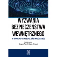 Prawo - Wyzwania bezpieczeństwa wewnętrznego Pietrek Grzegorz Marek Stefański - miniaturka - grafika 1