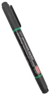 Marker do CD dwustronny zielony TO-321 - Zakreślacze - miniaturka - grafika 1