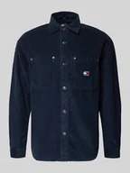 Koszule męskie - Koszula sztruksowa o kroju relaxed fit z czystej bawełny - miniaturka - grafika 1