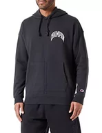 Bluzy męskie - Champion Męska bluza z kapturem Rochester 1919 City Exporer z kapturem, ciemnoszara (Chr), XXL, ciemnoszary (Chr), XXL - miniaturka - grafika 1