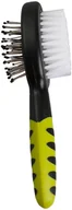 Akcesoria dla gryzoni - Rodent,szczotka dla gryzonia, dwustronna, mi�kka/stalowa, plastikowa, 2-1 14.5cm - miniaturka - grafika 1