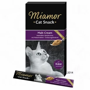 Miamor Cat Snack pasta słodowa z serem - 24 x 15 g - Przysmaki dla kotów - miniaturka - grafika 1