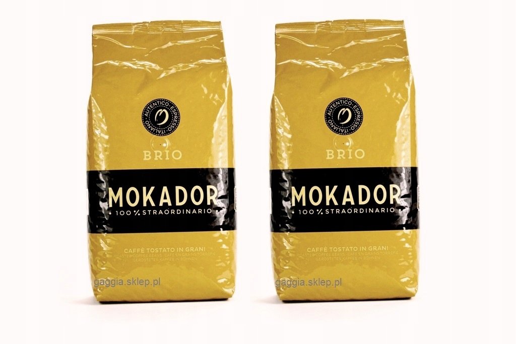 Mokador Brio 1 kg kawa włoska ziarnista