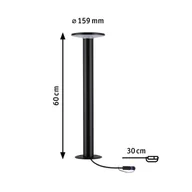Lampy ogrodowe - Paulmann Plug & Shine Plate słupek LED 2 200 K - miniaturka - grafika 1