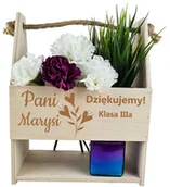 Gadżety dla niej i dla niego - Nosidełko Dla Nauczyciela Wspaniałej Pani z imieniem - miniaturka - grafika 1