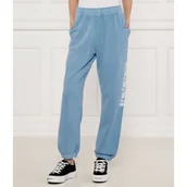 Dresy damskie - Pinko Spodnie dresowe | Regular Fit - miniaturka - grafika 1