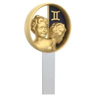 Zakładki do książek - Metalmorphose Zakładka do książki znak zodiaku Bliźnięta - gadżet - miniaturka - grafika 1