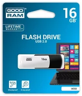 Pendrive - Goodram Pamięć USB GOODRAM 16GB UCO2 BLACK&WHITE USB 20 - miniaturka - grafika 1
