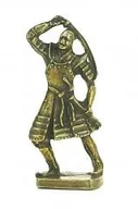 Figurki dla dzieci - Figurka metalowa Samuraj 3,5cm - figurka - miniaturka - grafika 1