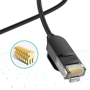 Ugreen kabel przewód internetowy sieciowy Ethernet patchcord RJ45 Cat 6A UTP 1000Mbps 5 m czarny (70654) - Patchcordy - miniaturka - grafika 15