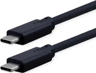 Kable USB - Kabel USB Roline USB-C - USB-C 1 m Czarny 11.02.9076 - miniaturka - grafika 1