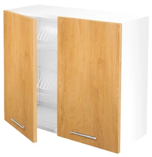 Kuchenna szafka górna z ociekaczem dąb miodowy W9-S30 - Szafki kuchenne - miniaturka - grafika 1