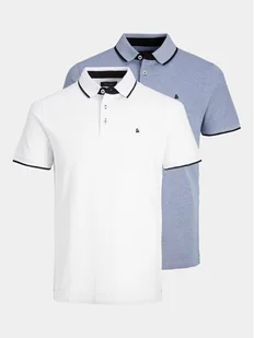 Jack&Jones Komplet 2 koszulek polo Paulos 12191216 Kolorowy Slim Fit - Koszulki męskie - miniaturka - grafika 1