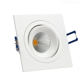 OXYLED Lampa wpuszczana MODI SQ SLIM 6W 36 4000K biała 459642 - Oprawy, klosze i abażury - miniaturka - grafika 1