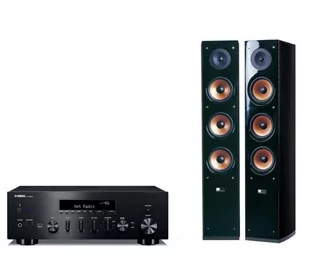 Yamaha R-N600A (czarny), Pure Acoustic NOVA 8 (czarny) - Zestawy stereo - miniaturka - grafika 1