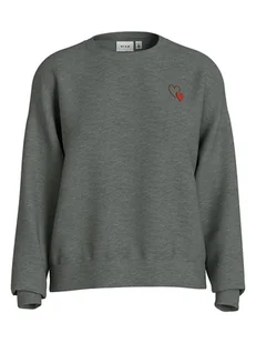 Vila Bluza w kolorze antracytowym - Bluzy damskie - miniaturka - grafika 1