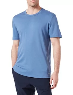Koszulki męskie - HUGO Męski T-shirt, Open Blue479, L, Open Blue479, L - grafika 1