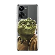Etui i futerały do telefonów - Etui Yoda 006 Star Wars Nadruk częściowy Przeźroczysty Producent: OnePlus, Model: NORD 2T 5G - miniaturka - grafika 1