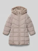 Kurtki i płaszcze dla dziewczynek - Płaszcz pikowany o kroju regular fit z podszewką z pluszu - miniaturka - grafika 1