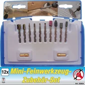 Pozostałe wyposażenie warsztatu - Kraftmann Zestaw do szlifowania precyzyjnego,  12 cz. B.50804 - miniaturka - grafika 1