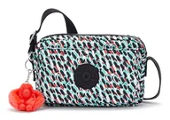 Torebki damskie - Kipling ABANU Mała Krzyżówka, Abstract Print White - miniaturka - grafika 1
