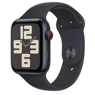 Smartwatch - Apple Watch SE 2-gen GPS + Cellular 44mm S/M Czarny - miniaturka - grafika 1