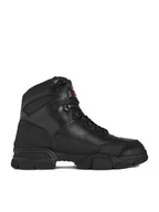 Botki męskie - Hunter Trzewiki EO-BERLIN-02 MI08 Czarny - miniaturka - grafika 1