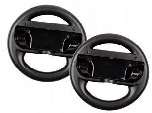 2X Kierownica Do Nintendo Switch Do Gry Mario Kart Czarny - Akcesoria do Nintendo - miniaturka - grafika 1