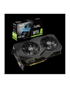 asus GeForce RTX 2060 DUAL 6G EVO 6GB GDDR6 192BIT DP/2HDMI/DVI-D DUAL-RTX2060-6G-EVO - Karty graficzne - miniaturka - grafika 1