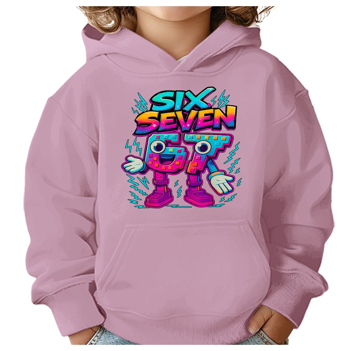 BLUZA DZIECIĘCA Z KAPTUREM 67 SIX SEVEN VIRAL 104 DLA DZIECKA PREZENT