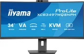 Monitory - iiyama ProLite XCB3497WQSNPH-B1 34" 3440x1440 Czarny - miniaturka - grafika 1