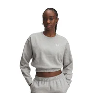 Bluzy damskie - UA RIVAL FLEECE PIPED CREW - miniaturka - grafika 1