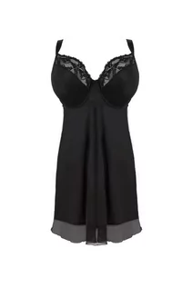 Piżamy damskie - Koszulka  Model 108 (kolor czarny, rozmiar 75H) - grafika 1