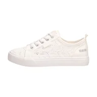 Sneakersy damskie - Big Star Trampki dziecięce JJ374012 WH - miniaturka - grafika 1