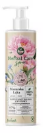 Balsamy i kremy do ciała - Herbal Care SPA Nawilżający balsam kwiatowy MAZURSKA ŁĄKA z olejkiem geraniowym 400 ml HER3051 - miniaturka - grafika 1