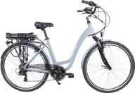 Rowery elektryczne - Rower elektryczny Omnigena Majdller E-City E-bike 6-b 28" Szary - miniaturka - grafika 1